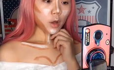 网红小姐姐没开滤镜照片,真实与美丽的碰撞